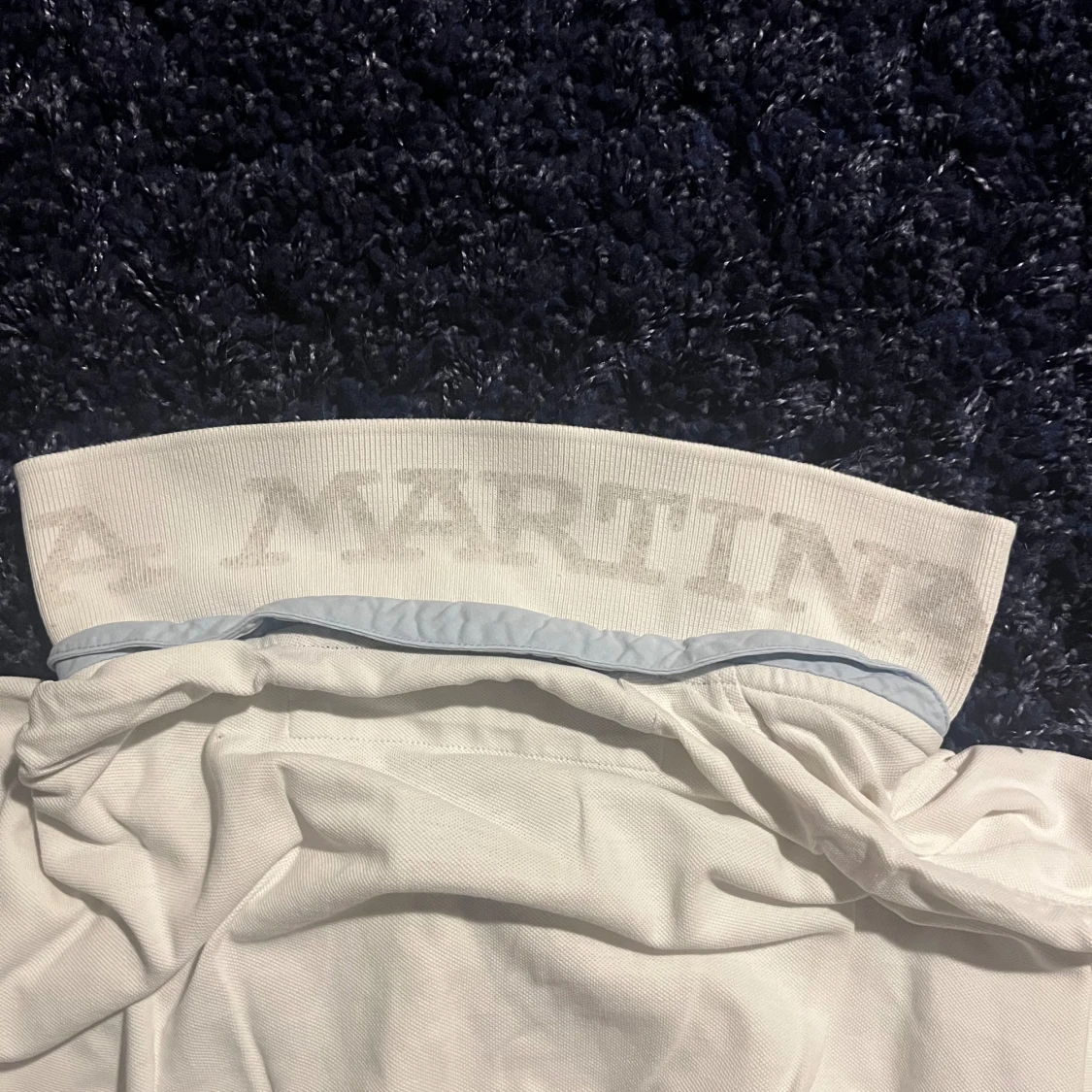 Vit piké från La Martina med brodyr - 3