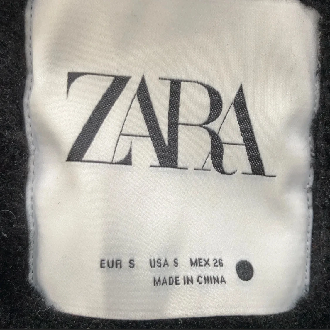Svart teddyjacka från Zara, S - 3