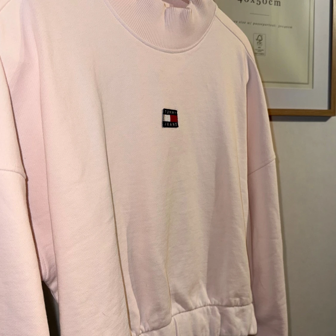 Rosa Tommy Jeans tröja  - 4