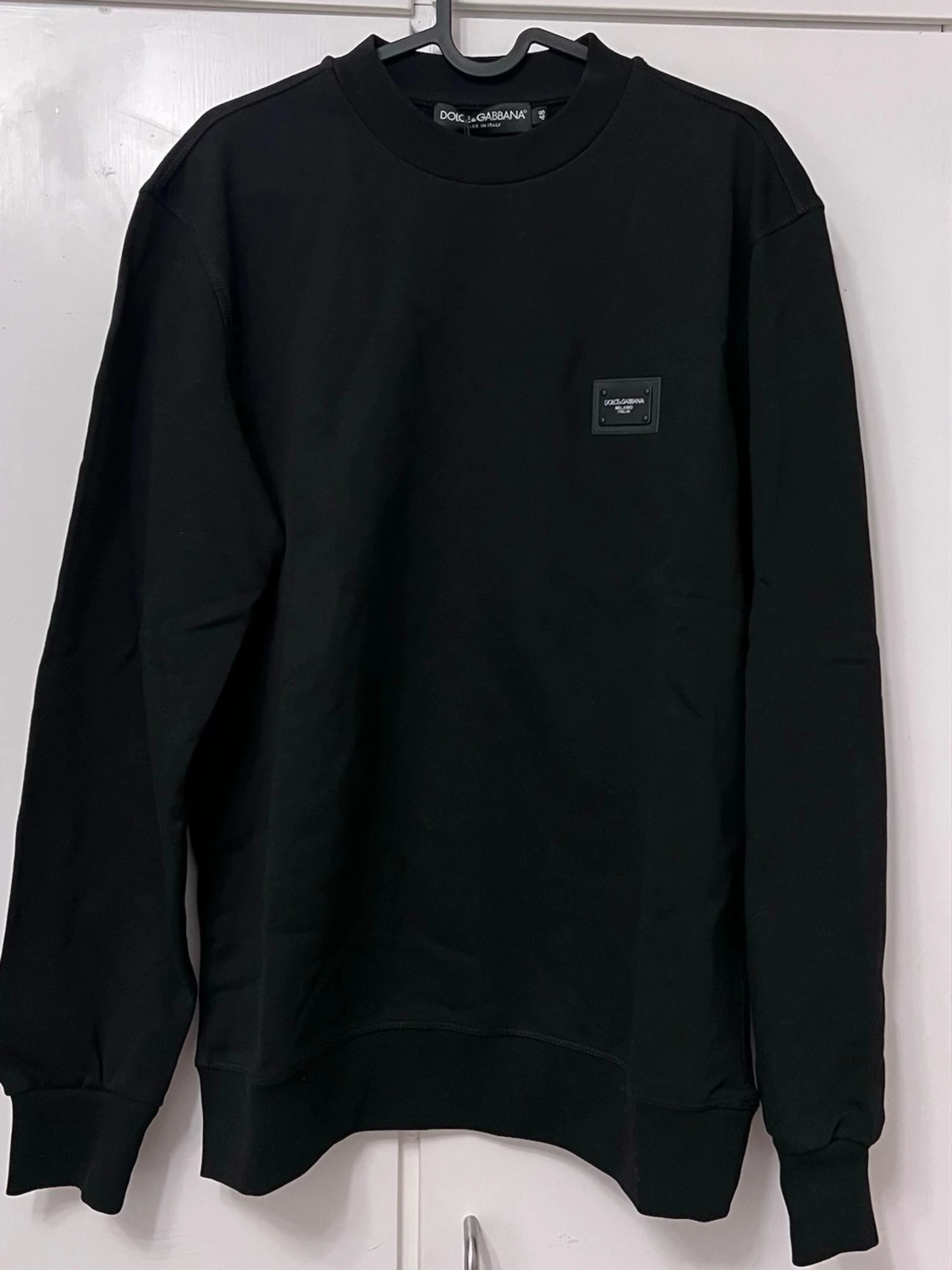 Svart sweatshirt 
