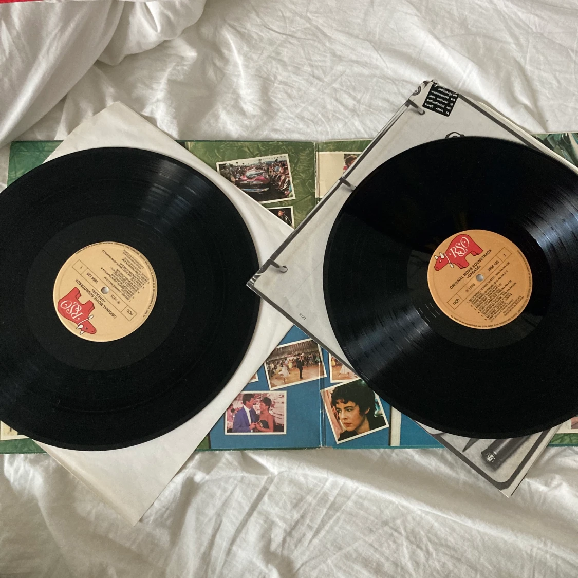 Grease soundtrack vinylskivor  - 90