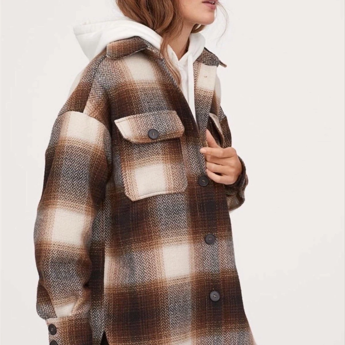 Hm skjortjacka rutig