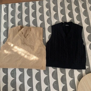 Västar - Två västar från shein som inte kommer till användning och därför säljer! Superfina båda två men är inte min stil:(
