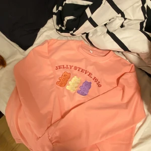 Sweatshirt med nalle - Här är en tröja som aldrig kommer till användning längre som jag bara vill bli av med! Så priset kan diskuteras vid snabb affär !