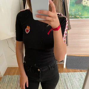 Illustrated People black top. Size M  - Illustrated People black top. Size M. In good condition. 