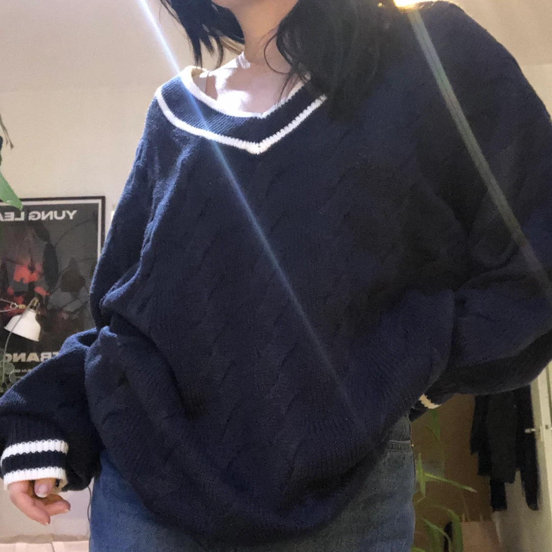 Stickad sweater från HM devided