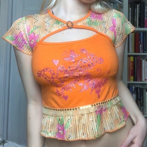 Topp - Gullig festlig topp från tidigt 2000 tal