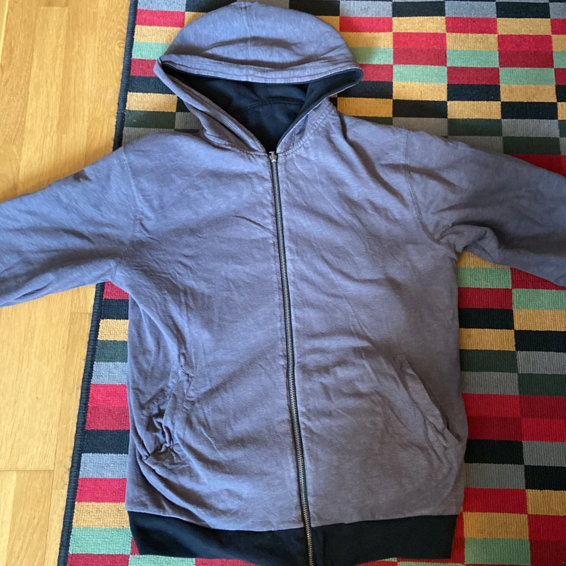 Ut och in vändbar hoodie - 91