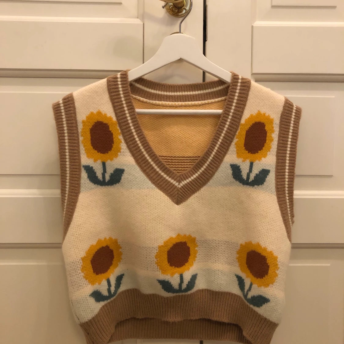 Stickad väst - 90