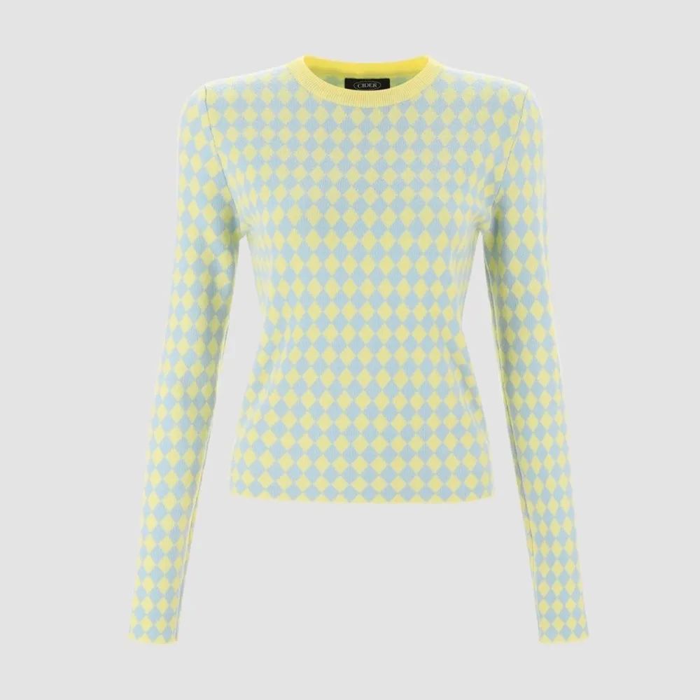 Jätte fin blå och gul rutig tröja ifrån Zara!! Använd fåtal gånger. Tröjor & Koftor.