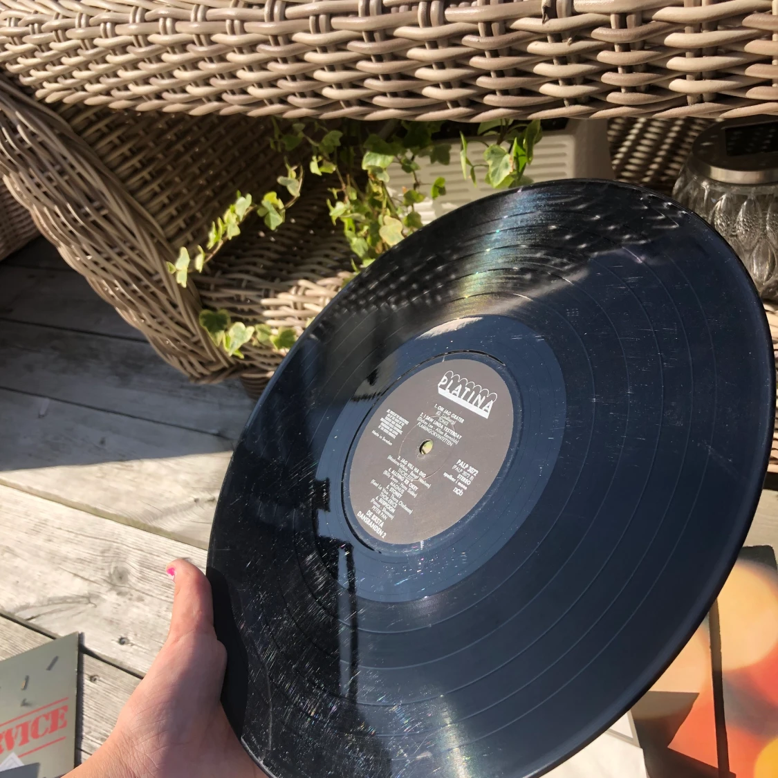 Platina vinylskiva  - 90