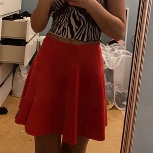 Röd kjol - Super snygg röd kjol ganska vanlig aldrig andvänd🥰💗