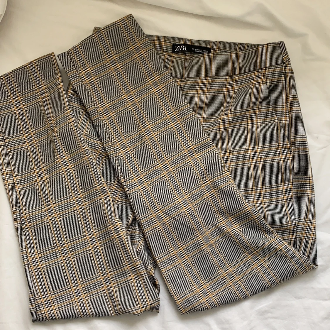 Rutiga kostymbyxor - 90