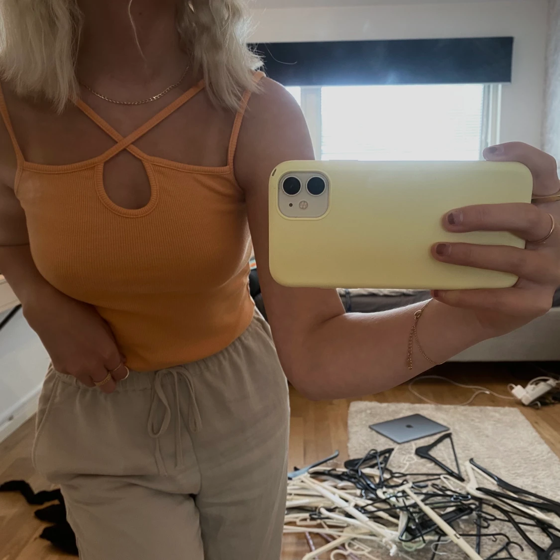 Oragne linne storlek XS