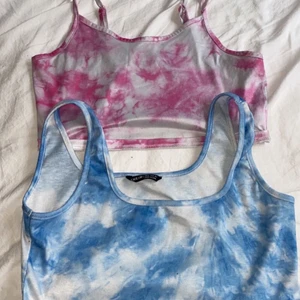 Tiedye toppar - Två super fina tiedye toppar ifrån Shein. En för 30kr elelr båda för 50kr. I stl M💗