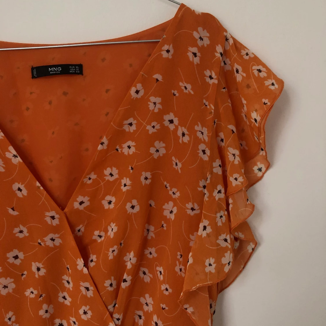 Orange sommarklänning  - 91