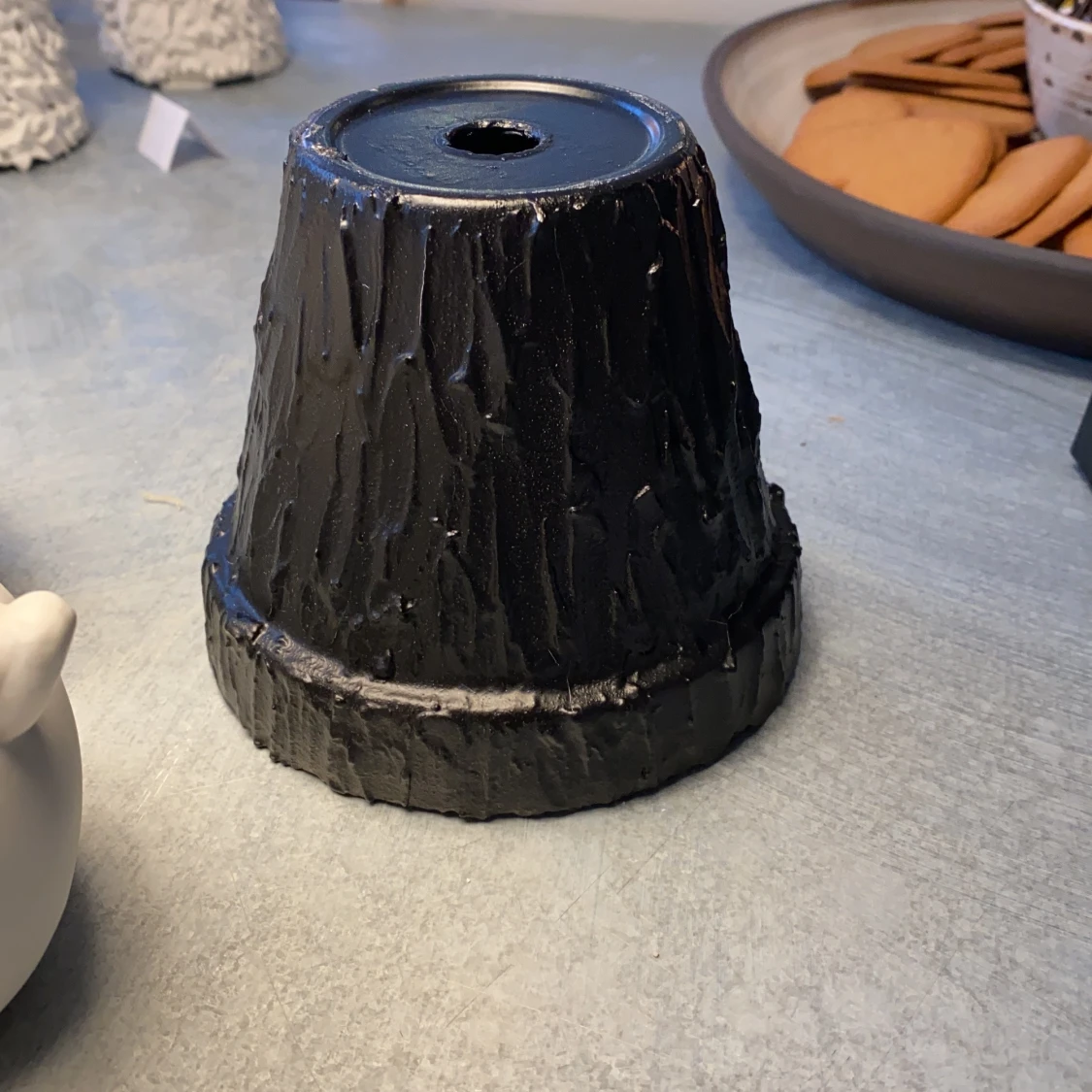 Svart liten kruka - 91