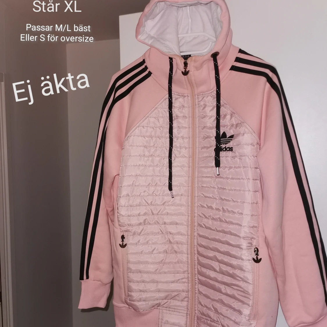 Adidas jacka/hoodie kopia stl XL (M/L) 