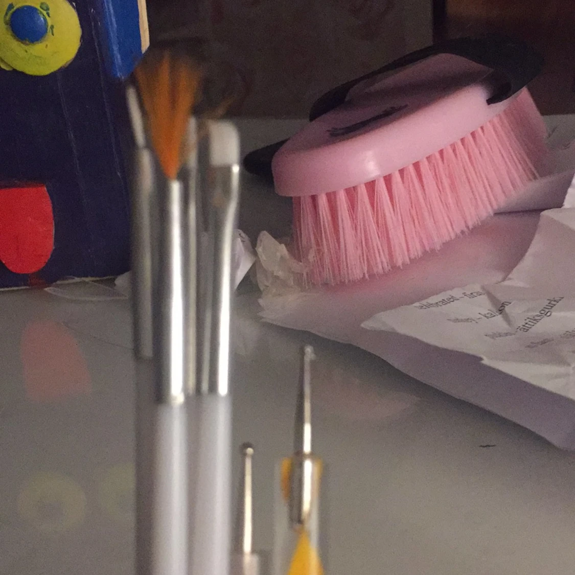 Mjuka penslar och detaljgrejsimojs 😌😌