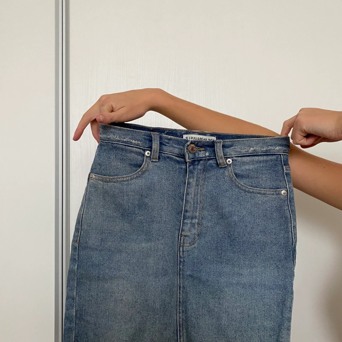 Super fin basic jeanskjol! - 90