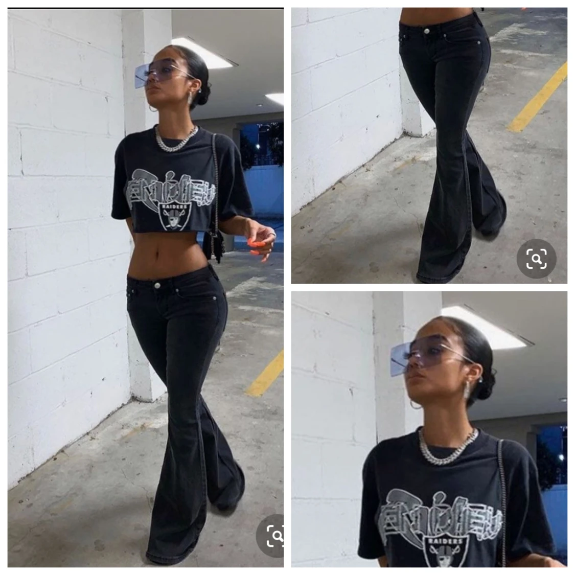 Y2k low waist jeans - 91