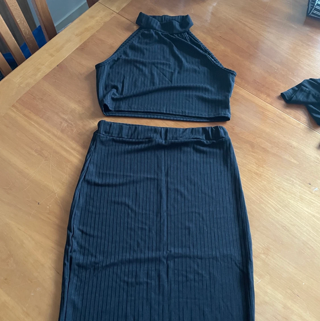 Top/kjol set, storlek 36