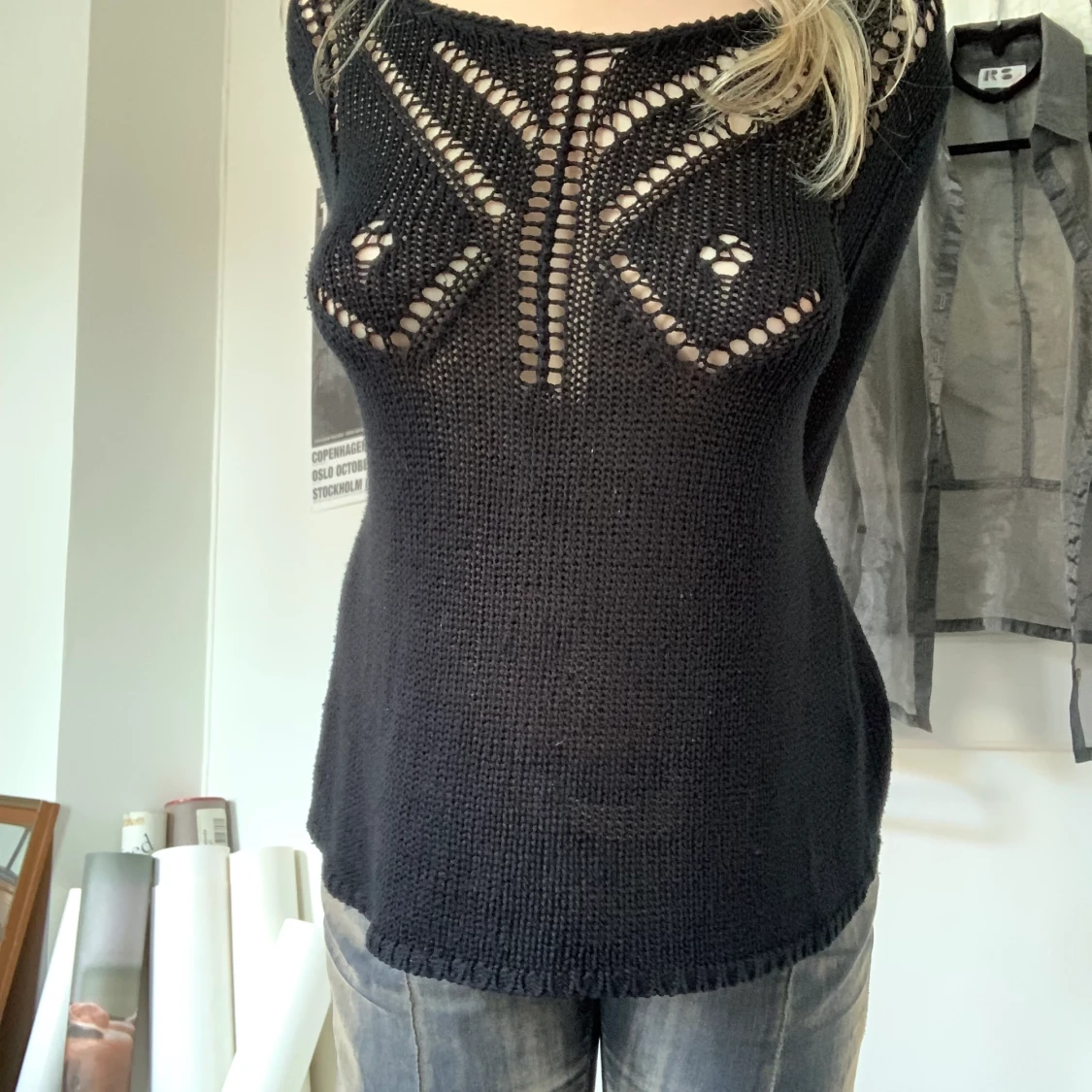 ⭐️Crochet tröja⭐️ - 90