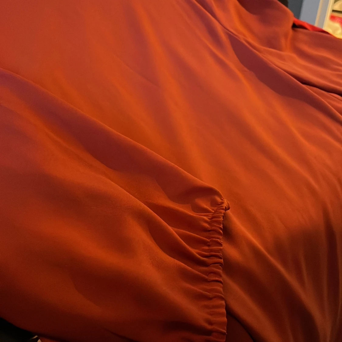 Rostfärgad klänning - 91