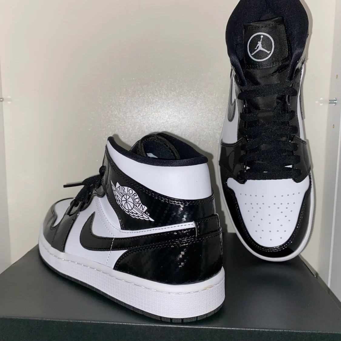 Jordan 1 mid carbon - 91