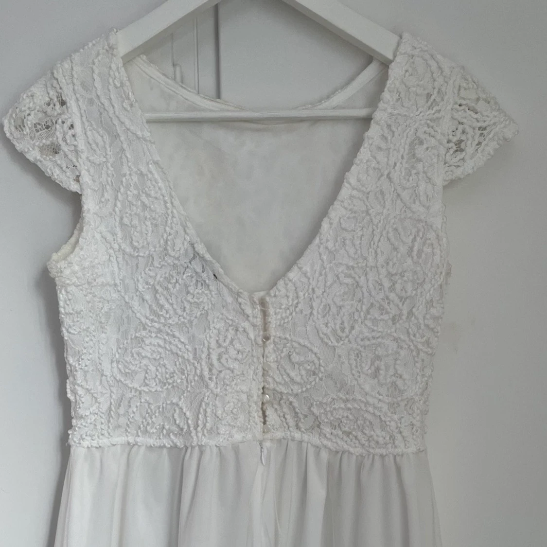 Vit sommarklänning - 91