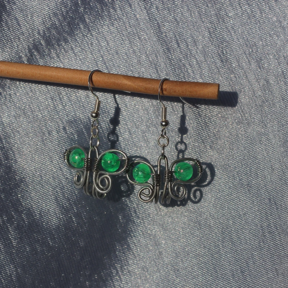 Gulliga Fjäril Örhängen 🦋  - 90