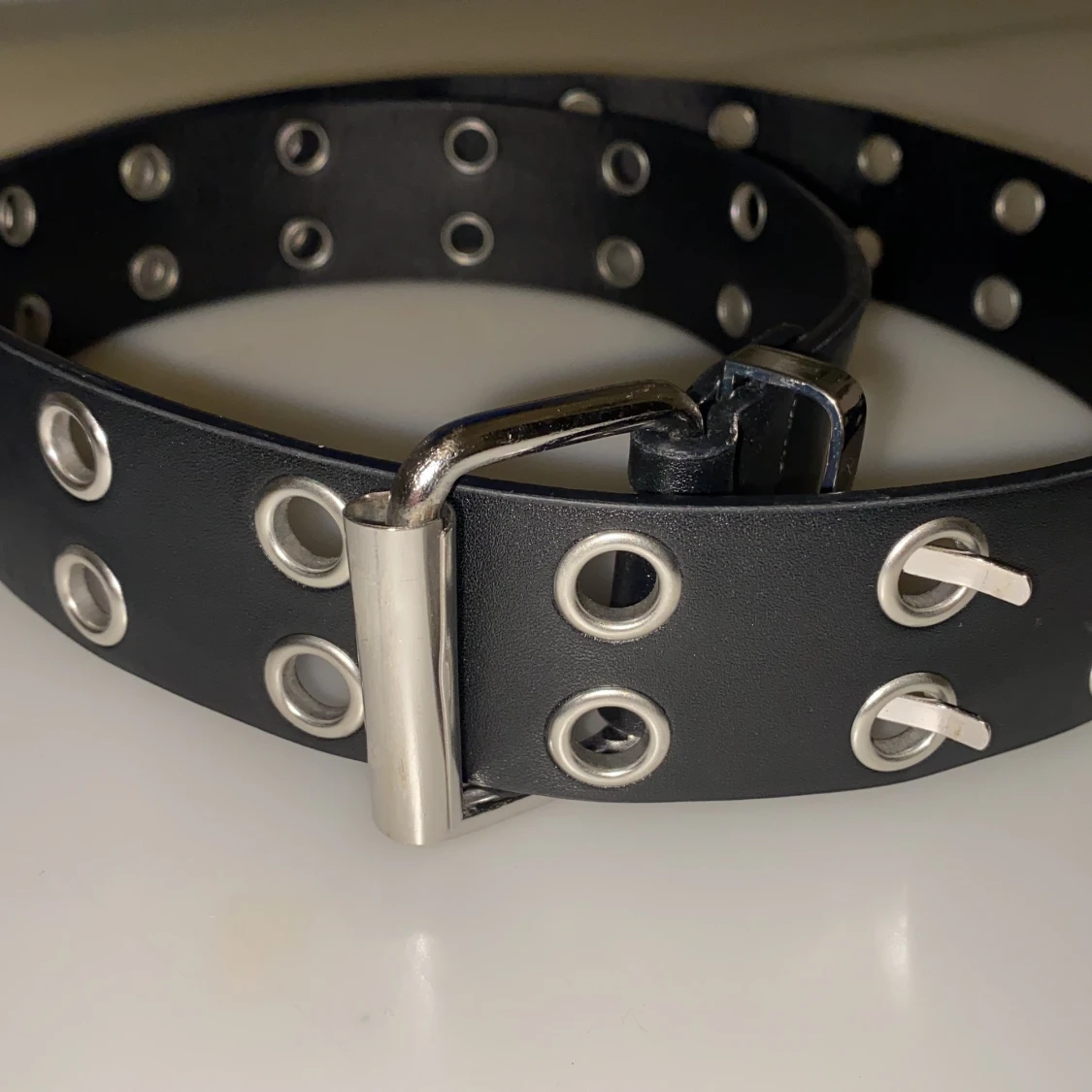 Skärp med metall - 91