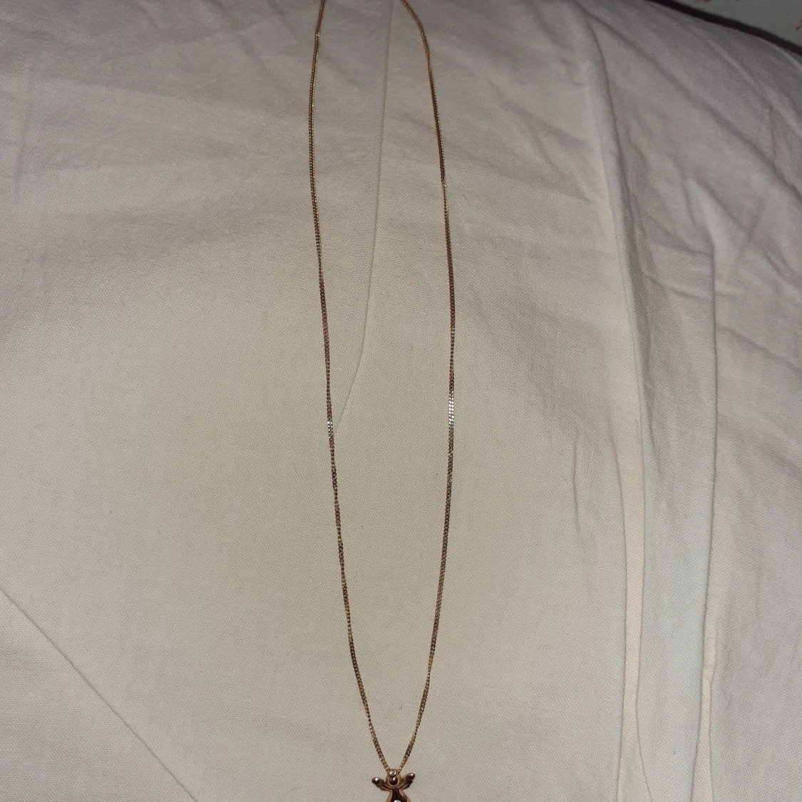 Äkta guldhalsband - 91