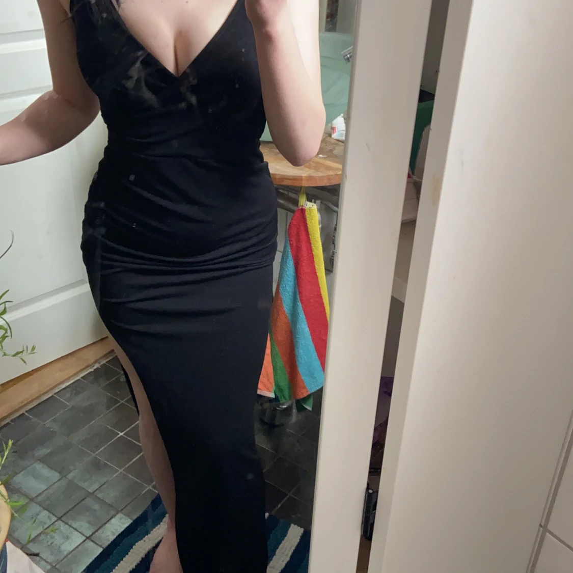 Svart klänning 