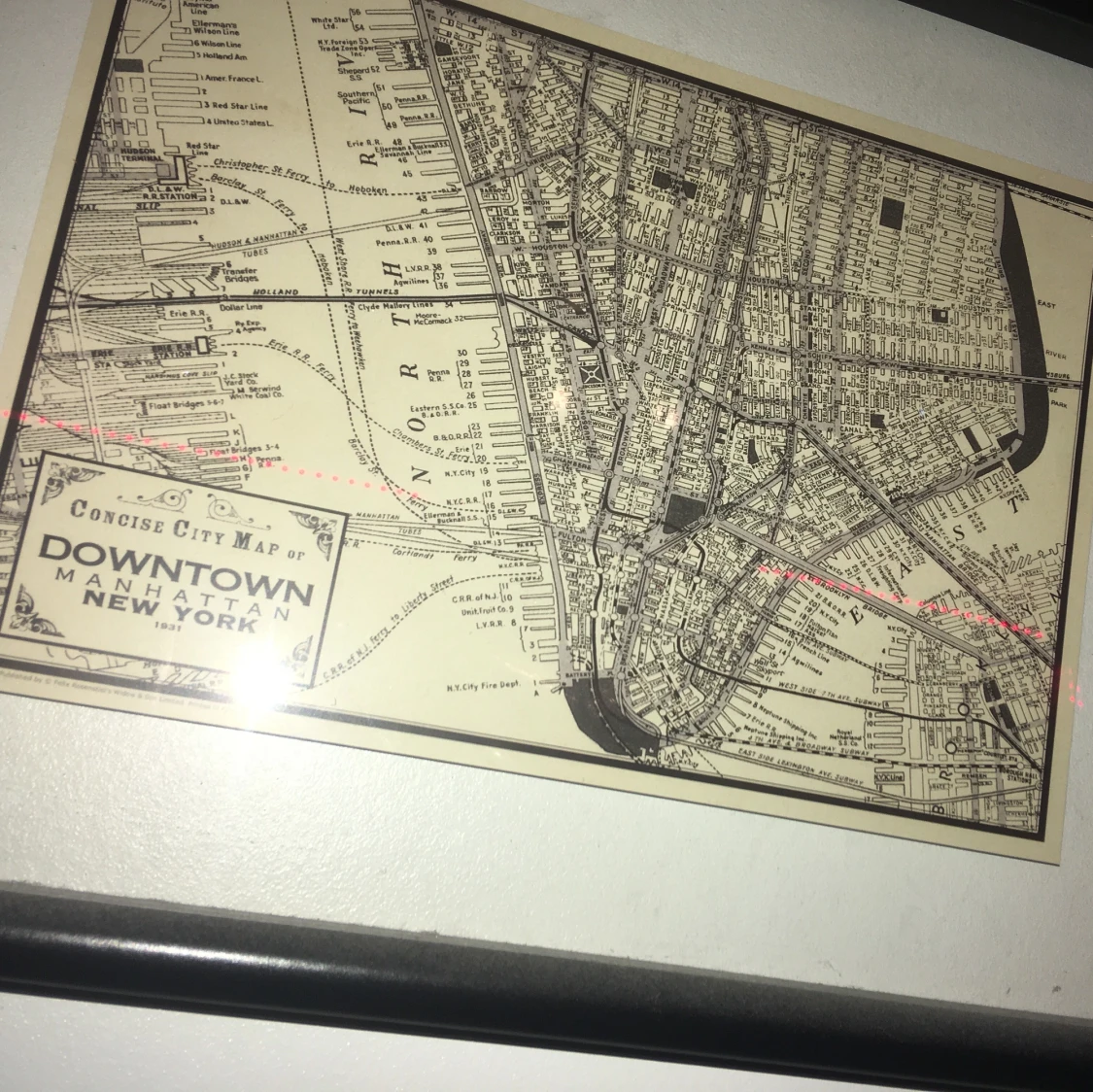 STADSKARTOR MANHATTAN - 91