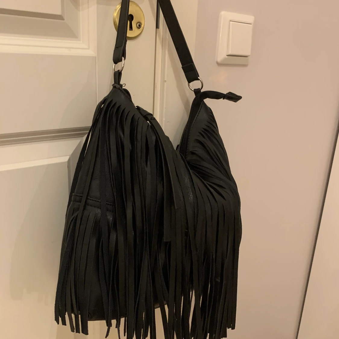 Väska med fransar
