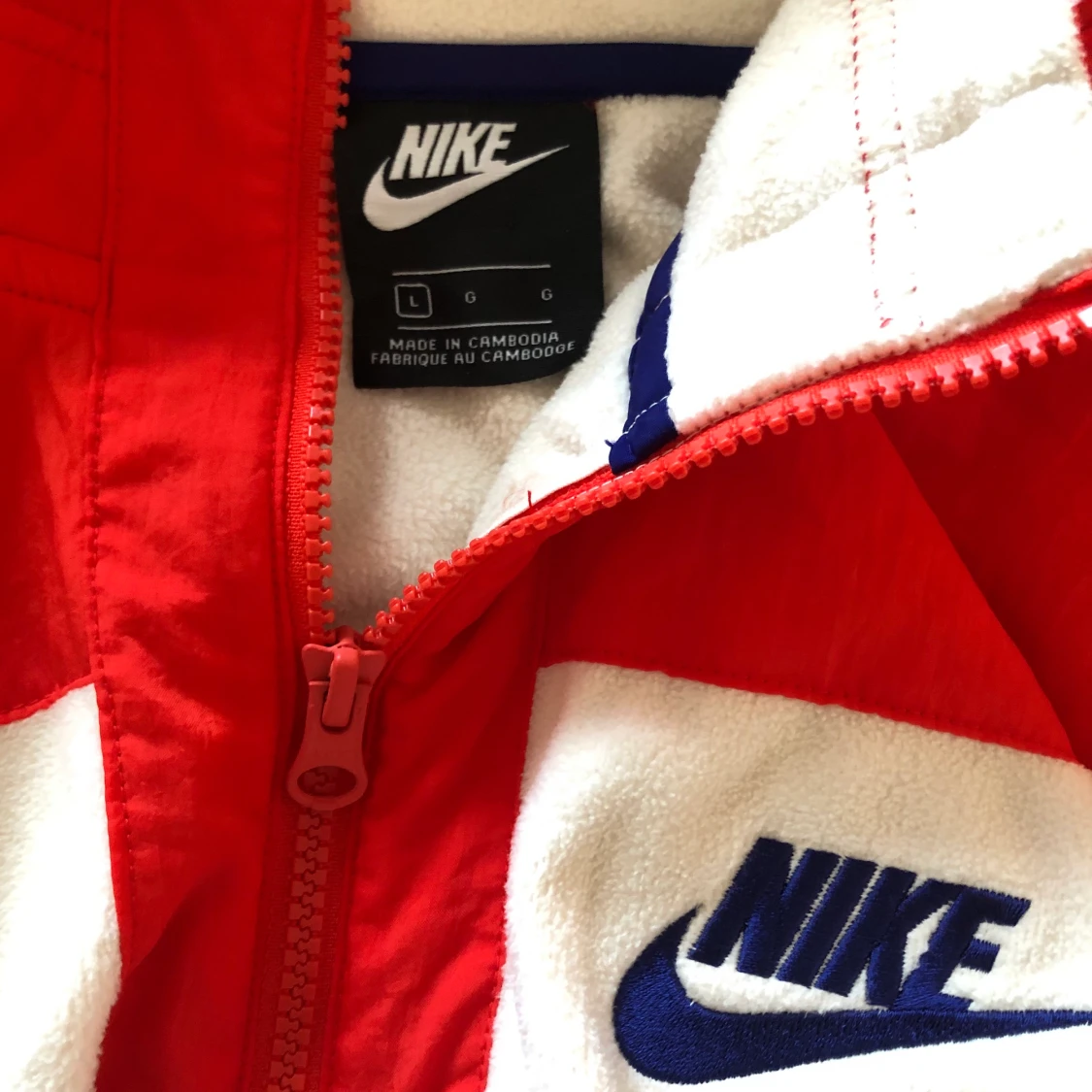 Nike fleecejacka strl L - 91