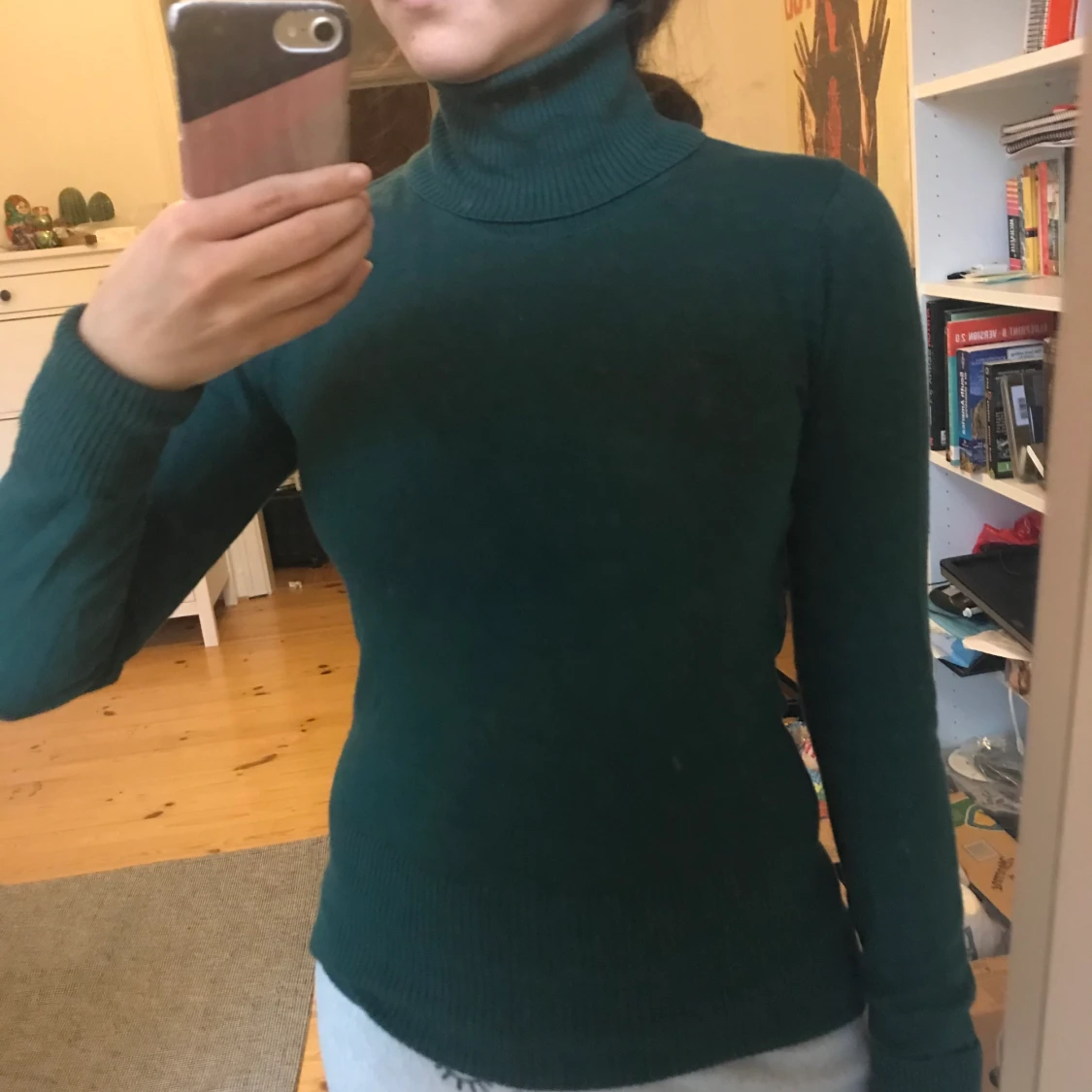 Tröja (grön, storlek XS)