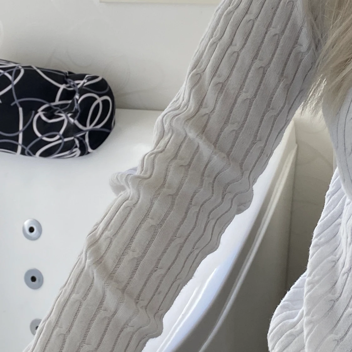 Vit tunn tröja - 91