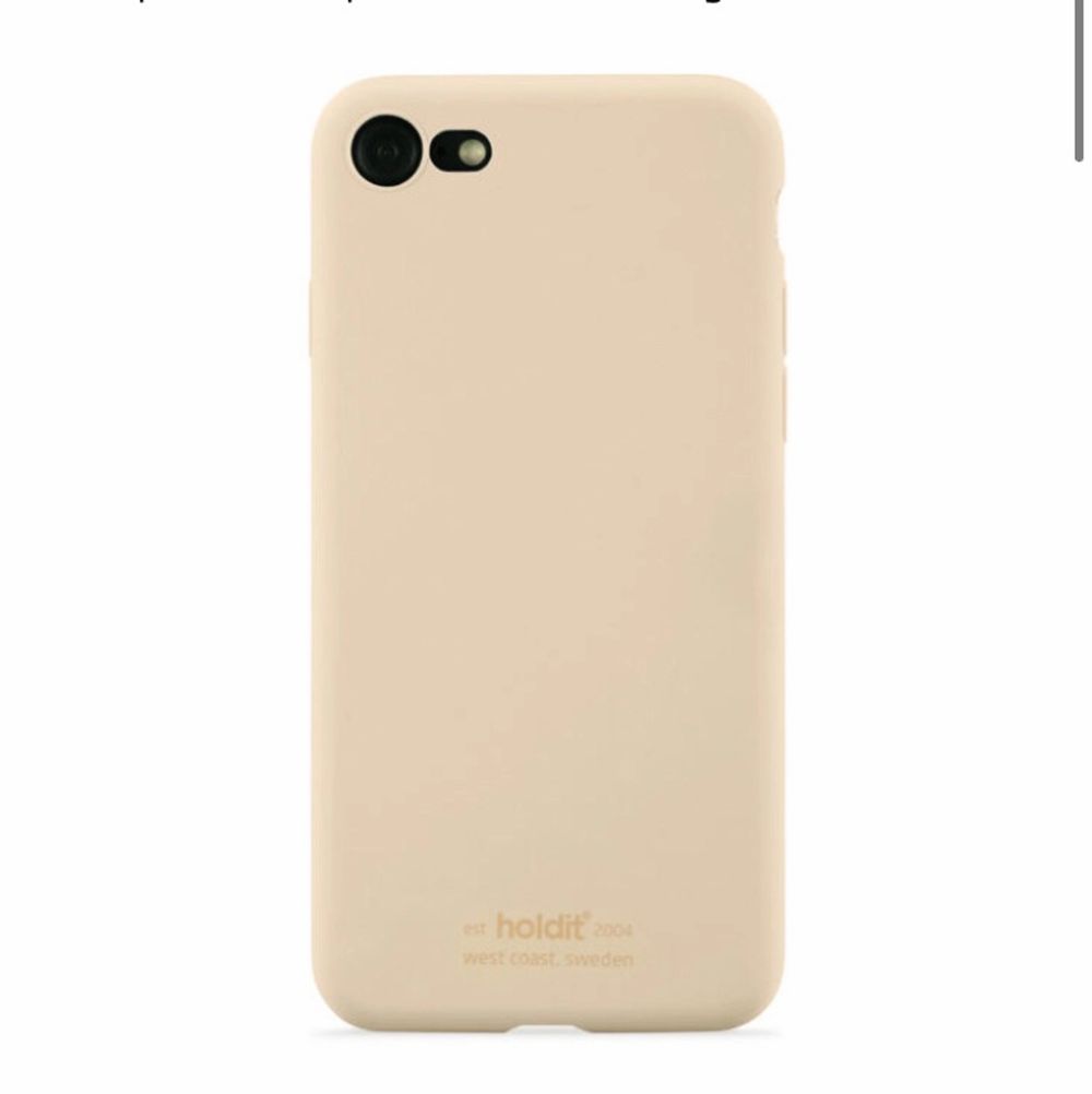 HoldIt Iphone mobilskal silikon beige | Plick Second Hand