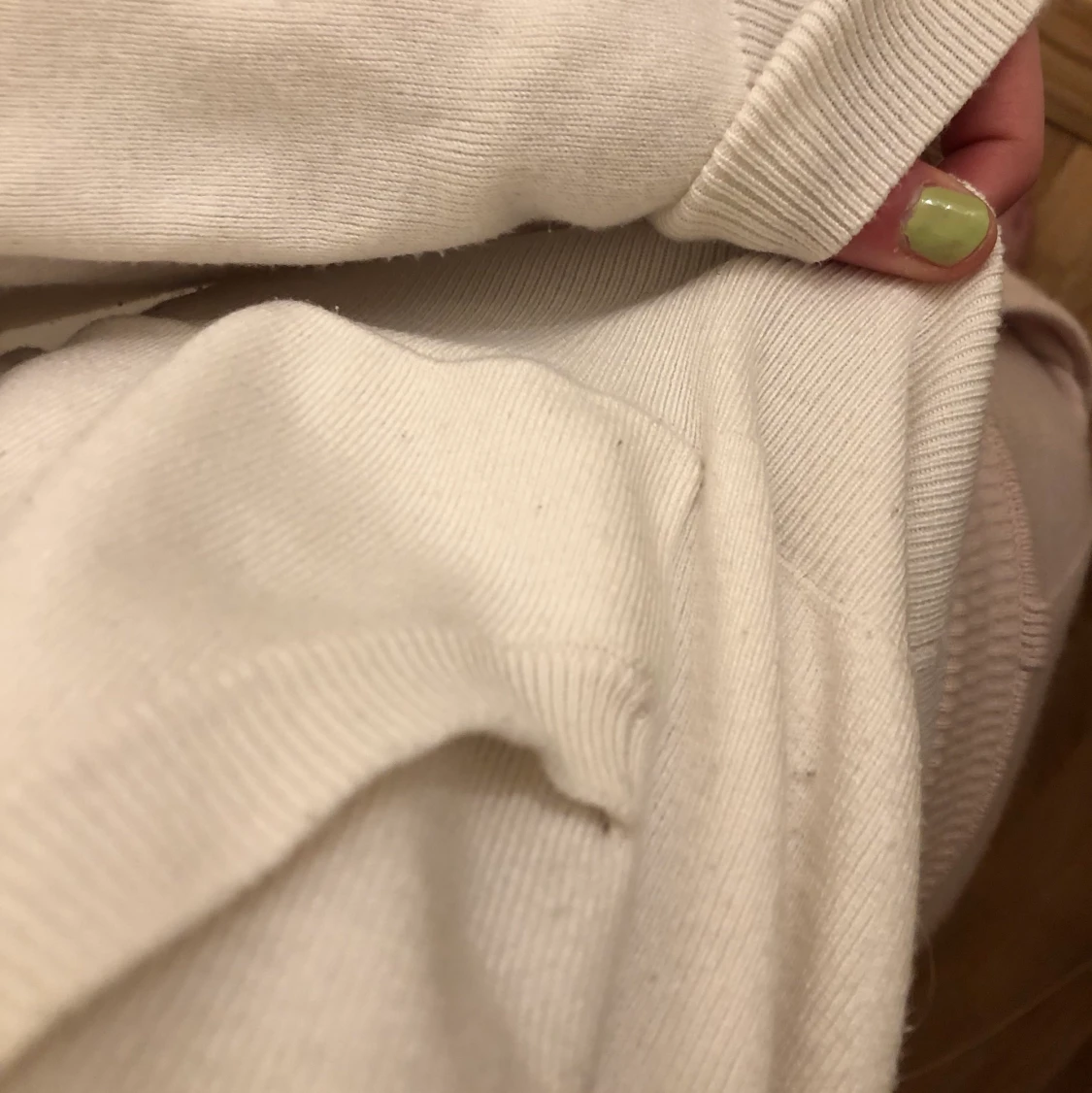 Stickad hoodie H&M - 91