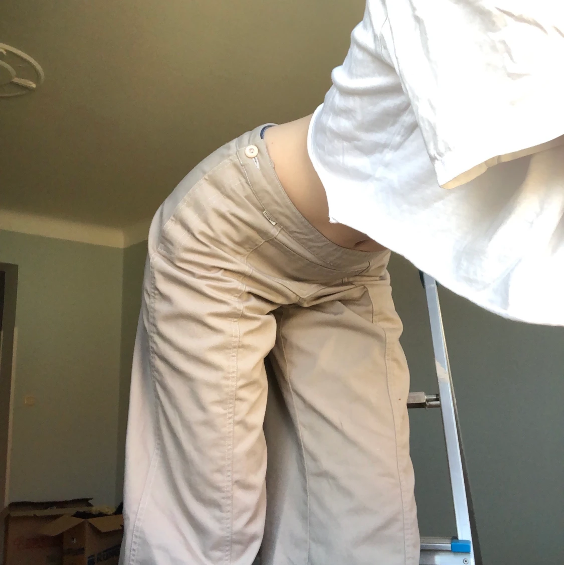 Snygga låga byxor - 90