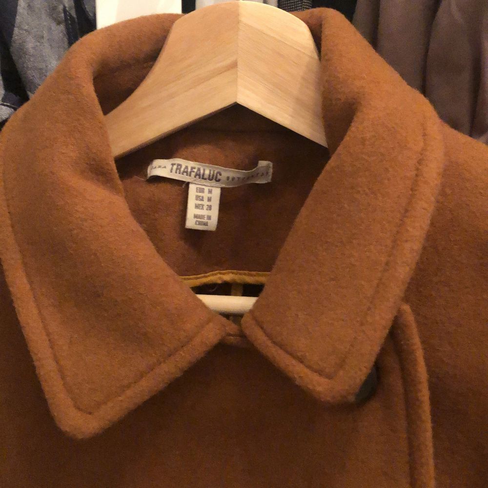 fleece coat zara