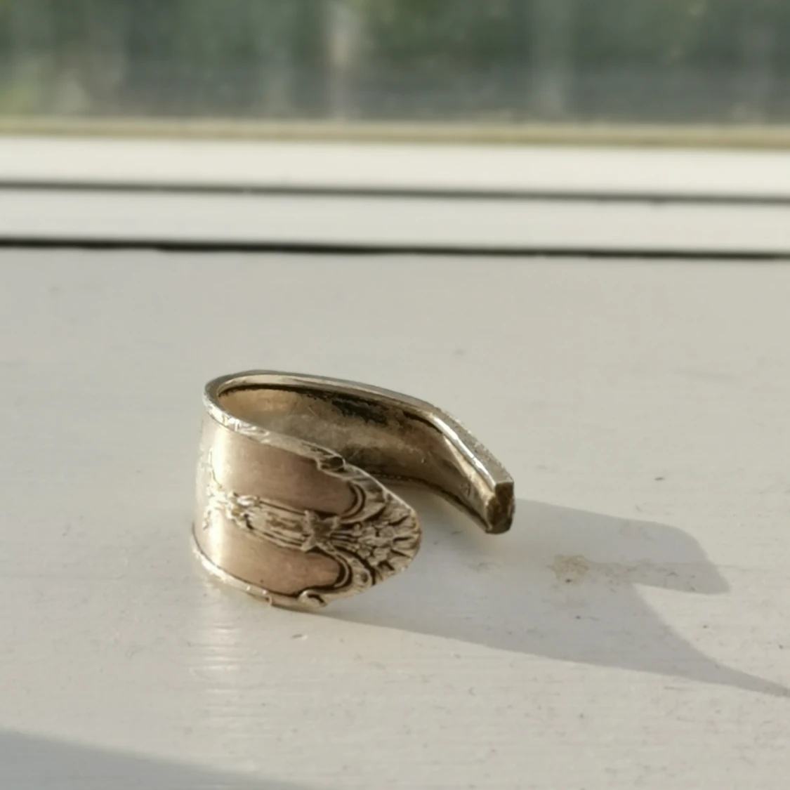 Äkta silver ring  - 90