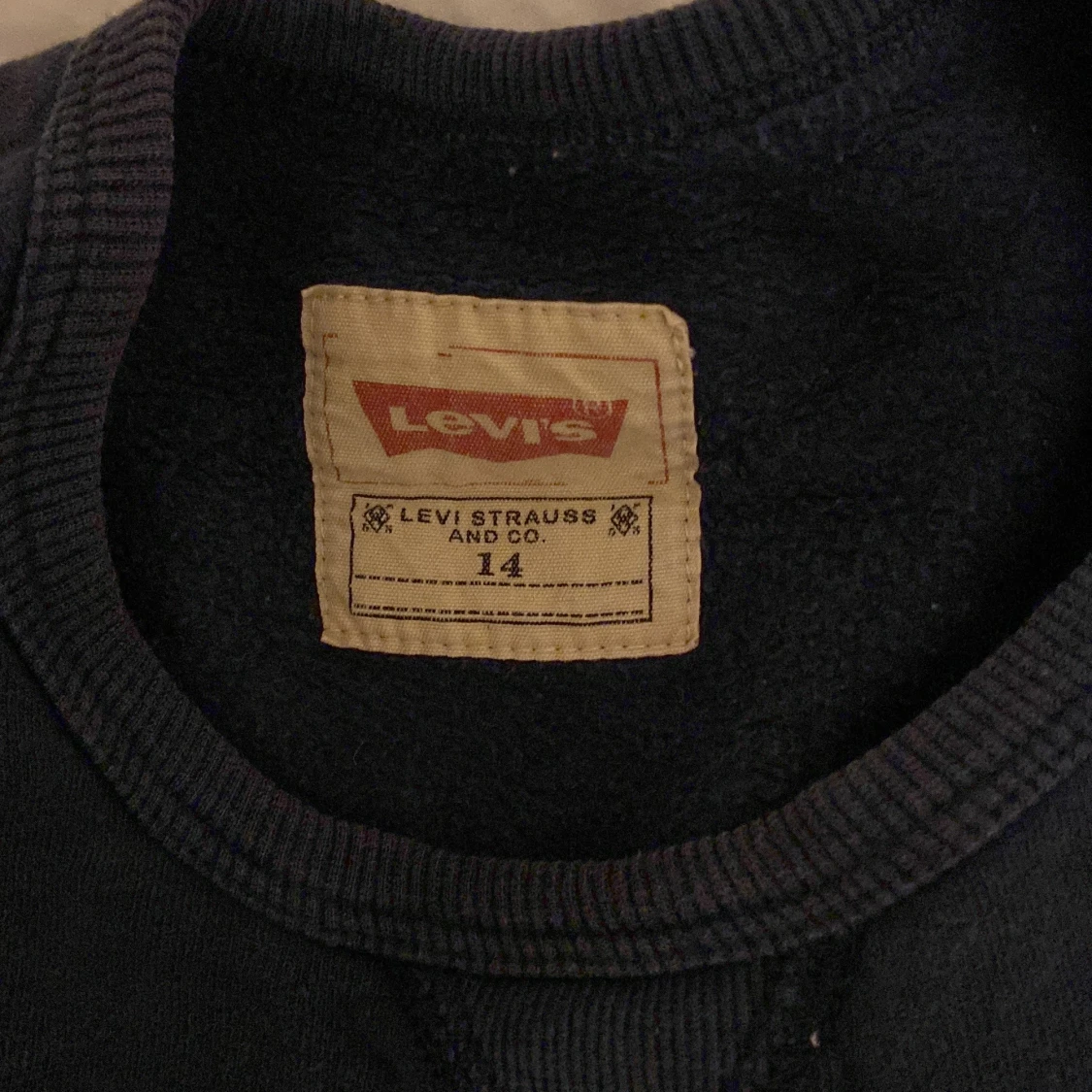 Levis Crewneck blå - 91