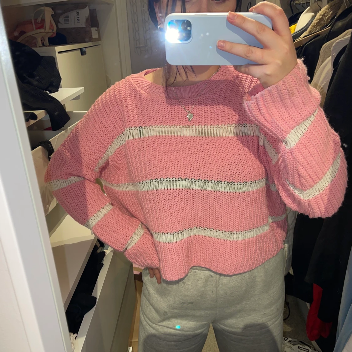 stickad tröja  - 90