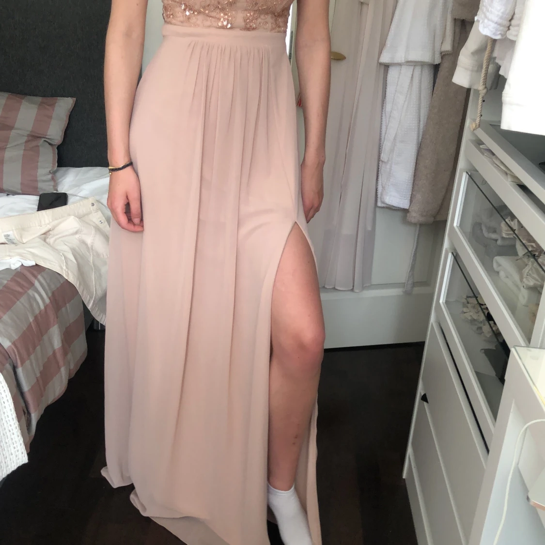 Nellyeve balklänning i rosa - 91