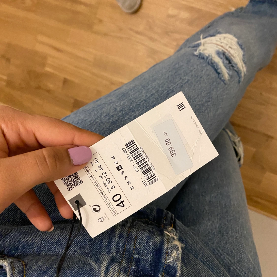 Helt ny med prislappen  - 91