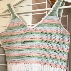 Topp - Jättefin virkad sommartopp! Köparen står för frakten! Pris kan diskuteras! 