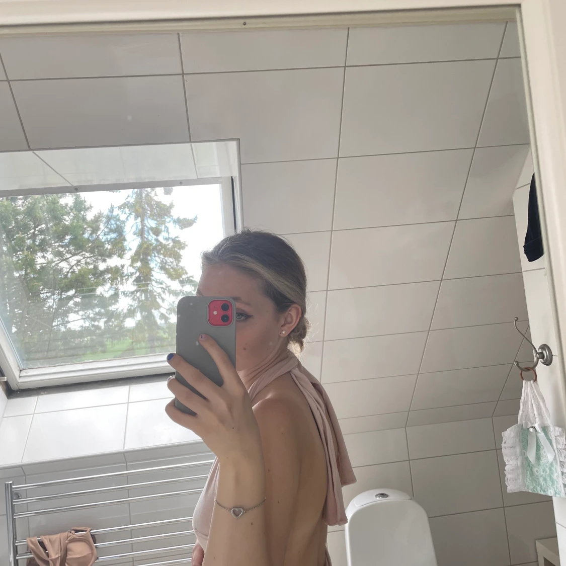 Rosa halter neck topp - 90